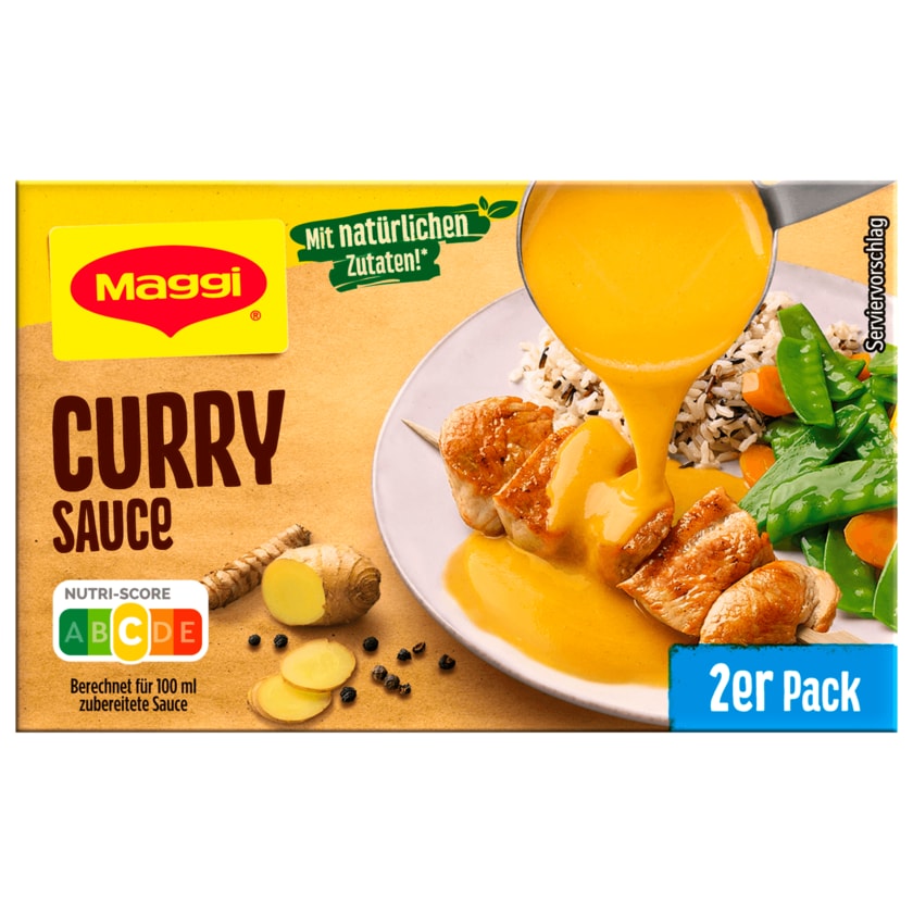 Maggi Curry Sauce 2er Pack ergibt 2x250ml